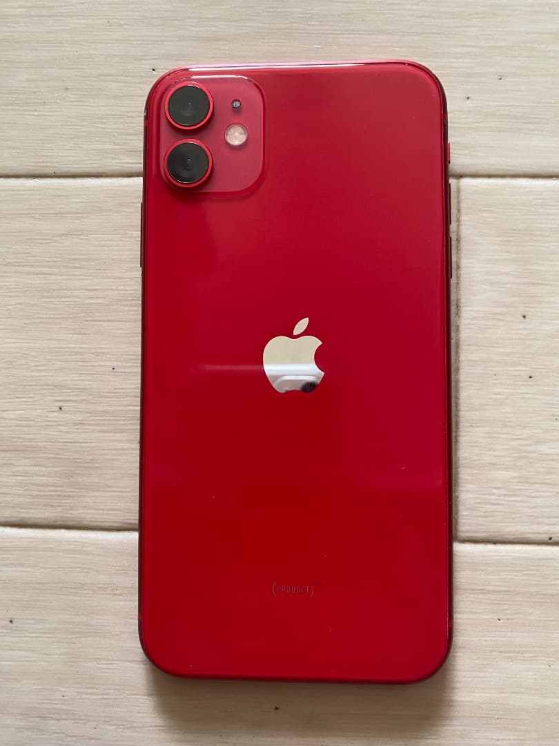 iPhone 11 レッド 128GB SIMフリ