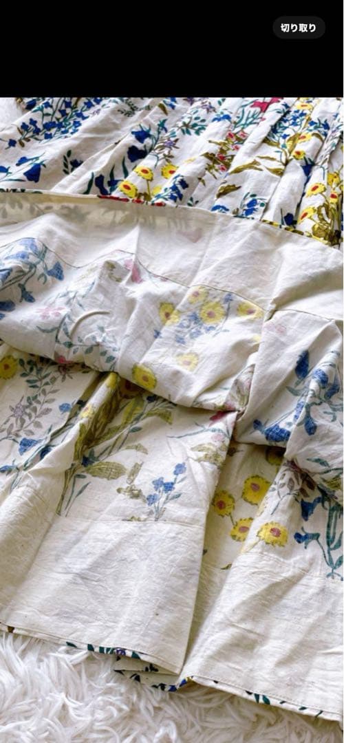 45r 花柄刺繍ワンピース　 ひろっぴさん専用