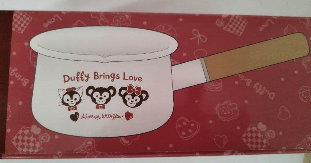 スウィート　ダッフィー　ホーローミルクパン