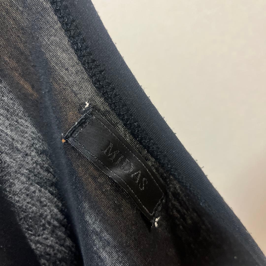 00s MIDAS 装飾的なタンクトップアーカイブv系ギャル男平成ゴシックパンク