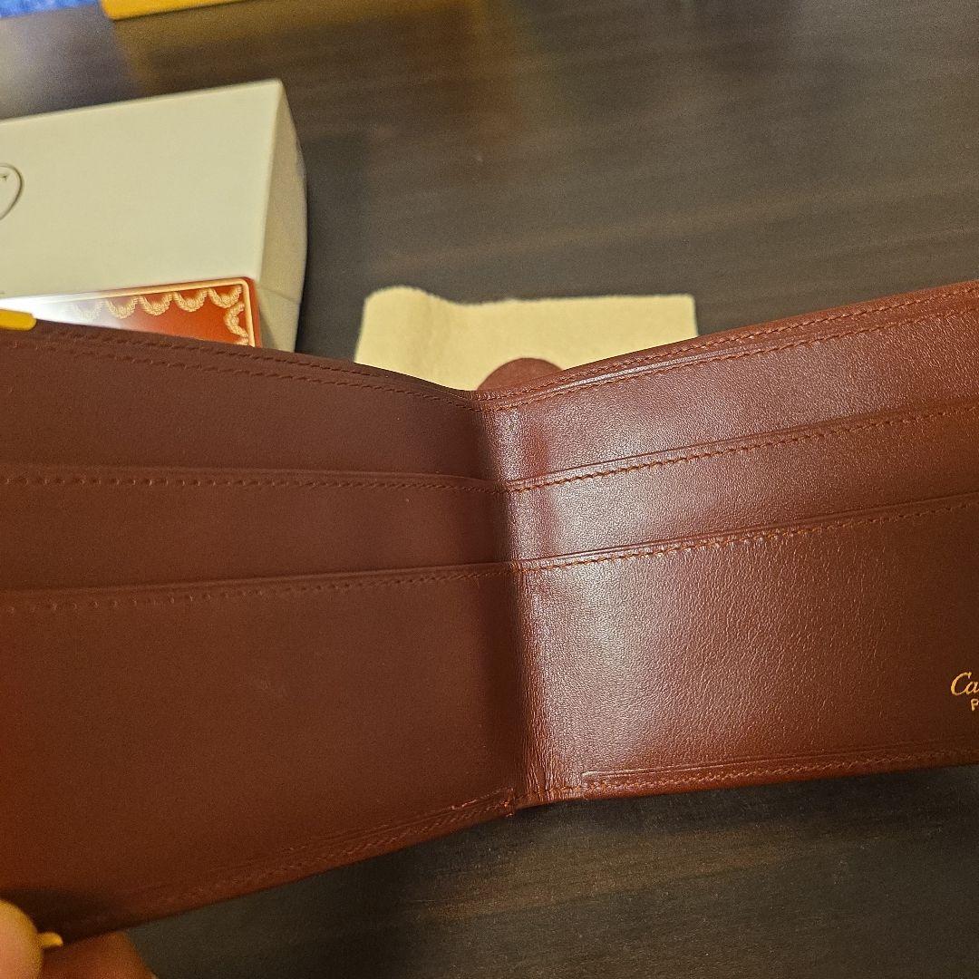 Cartier　マストライン　ケース　ポーチ　チェーン付　札入れ　セット