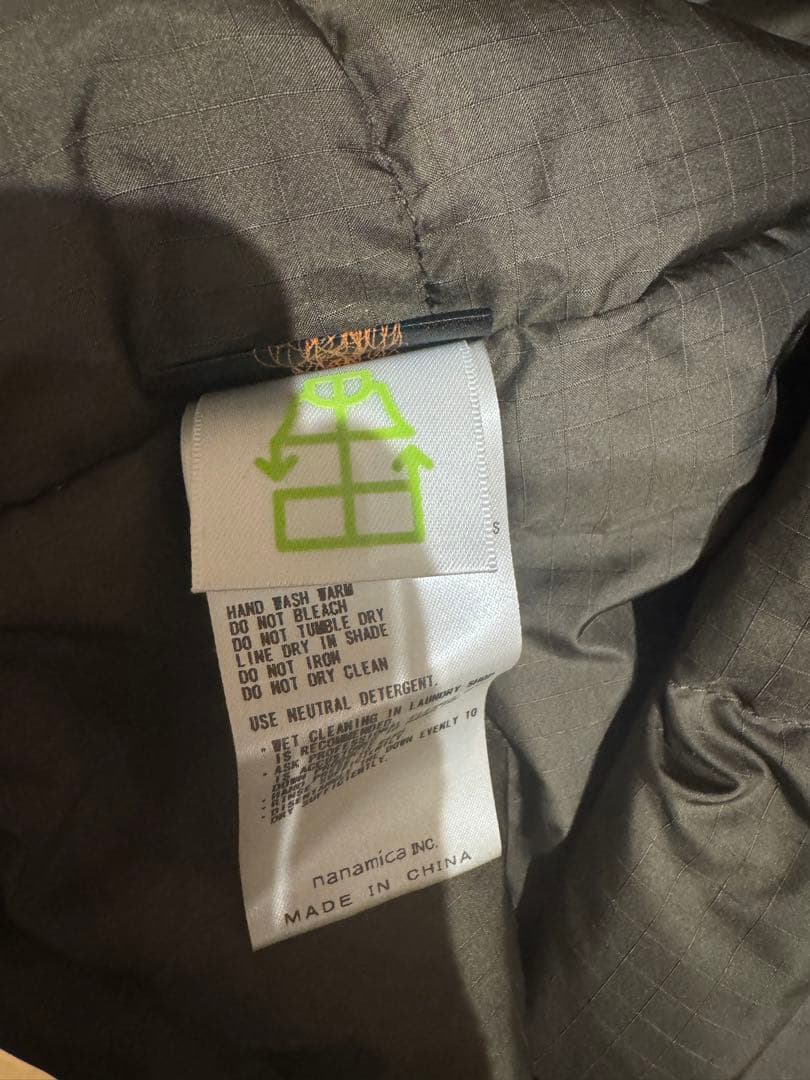 THE NORTH FACE ロングダウンコート パープルレーベル ダークグレー