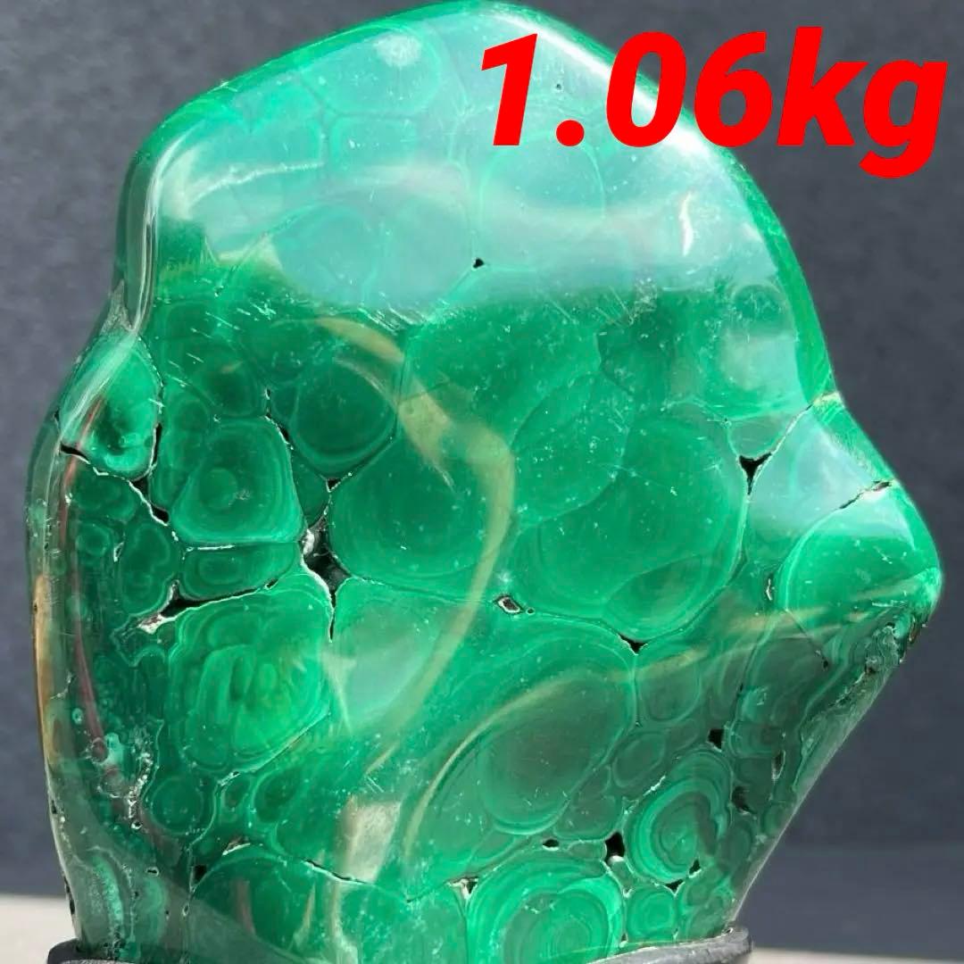 ✨癒される発色と模様✨高いヒーリングパワー✨天眼 マラカイト 原石 天然石