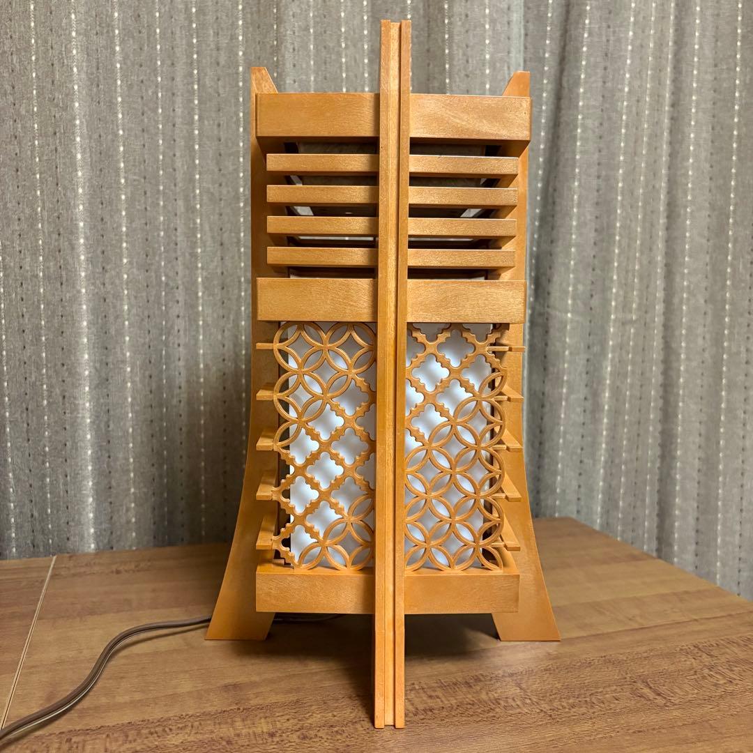 【昭和レトロ】日立製作所 白熱灯スタンド 日本のあかり 行燈