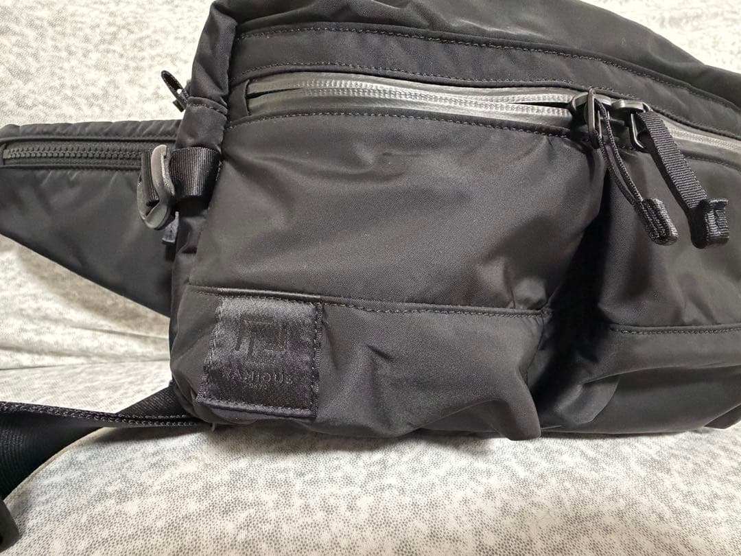 RAMIDUS　BLACK BEAUTY　WAIST BAG (L)　ラミダス