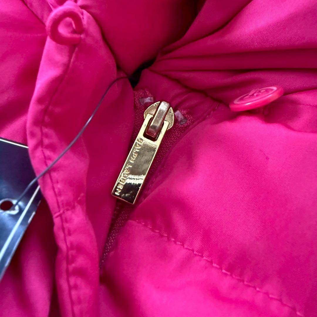 タグ付き ラルフローレン ダウンジャケット フリル ピンク 160 S相当