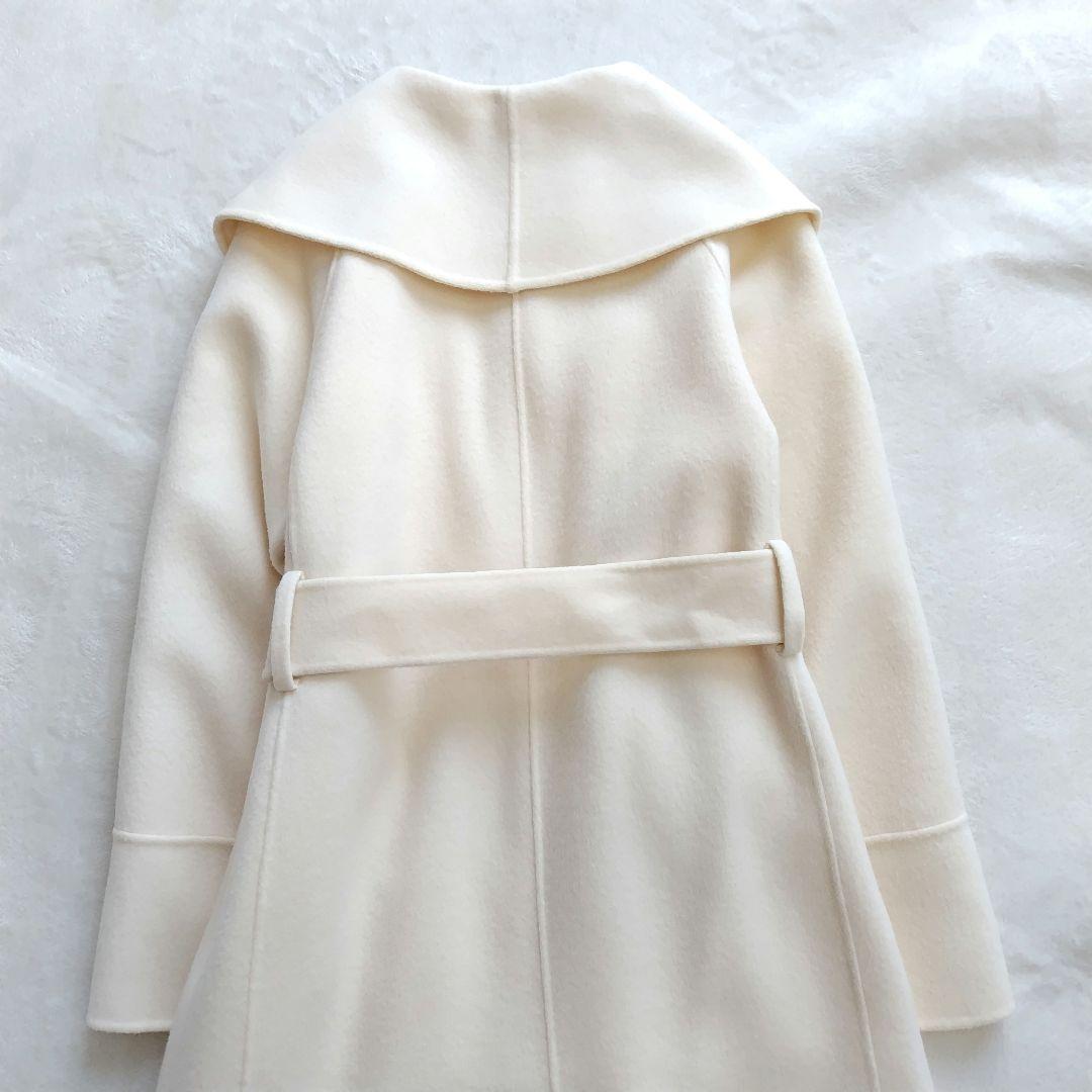 あ*！様 極美品✨アナイ 定価10万 シャルムビーバーショールカラーコート 36