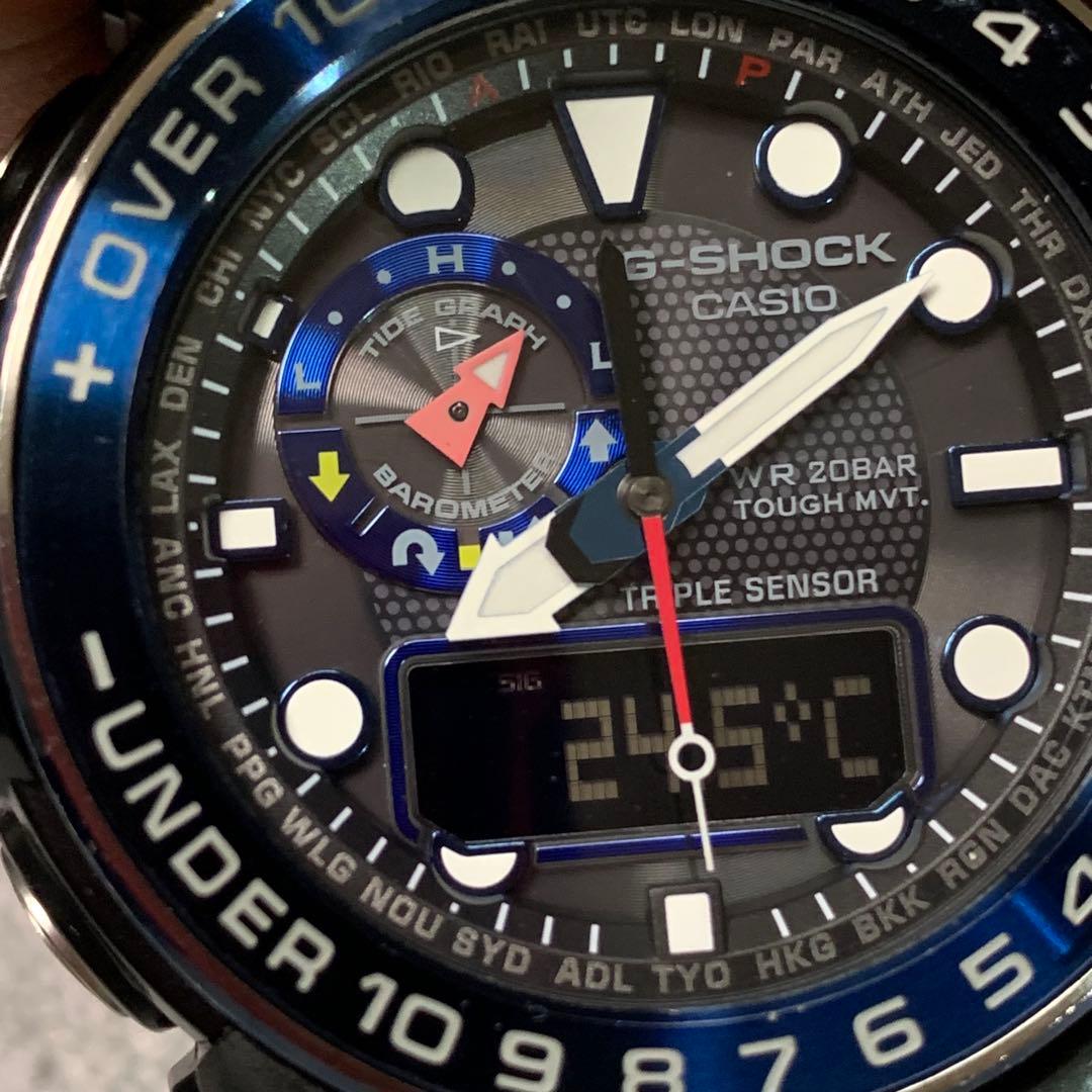 時計 CASIO G-Shock GULFMASTER GWN-1000B BLUE