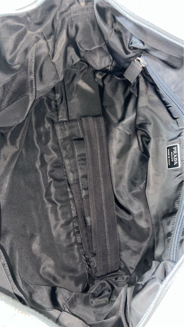 焼く PRADA スポーツ　ボストンバッグ　ナイロン　大容量　カーキ　グレー