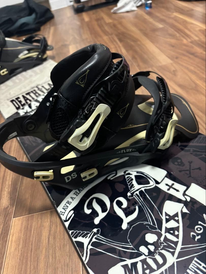 DEATH LABEL MADMAX スノーボードとウエアのセット