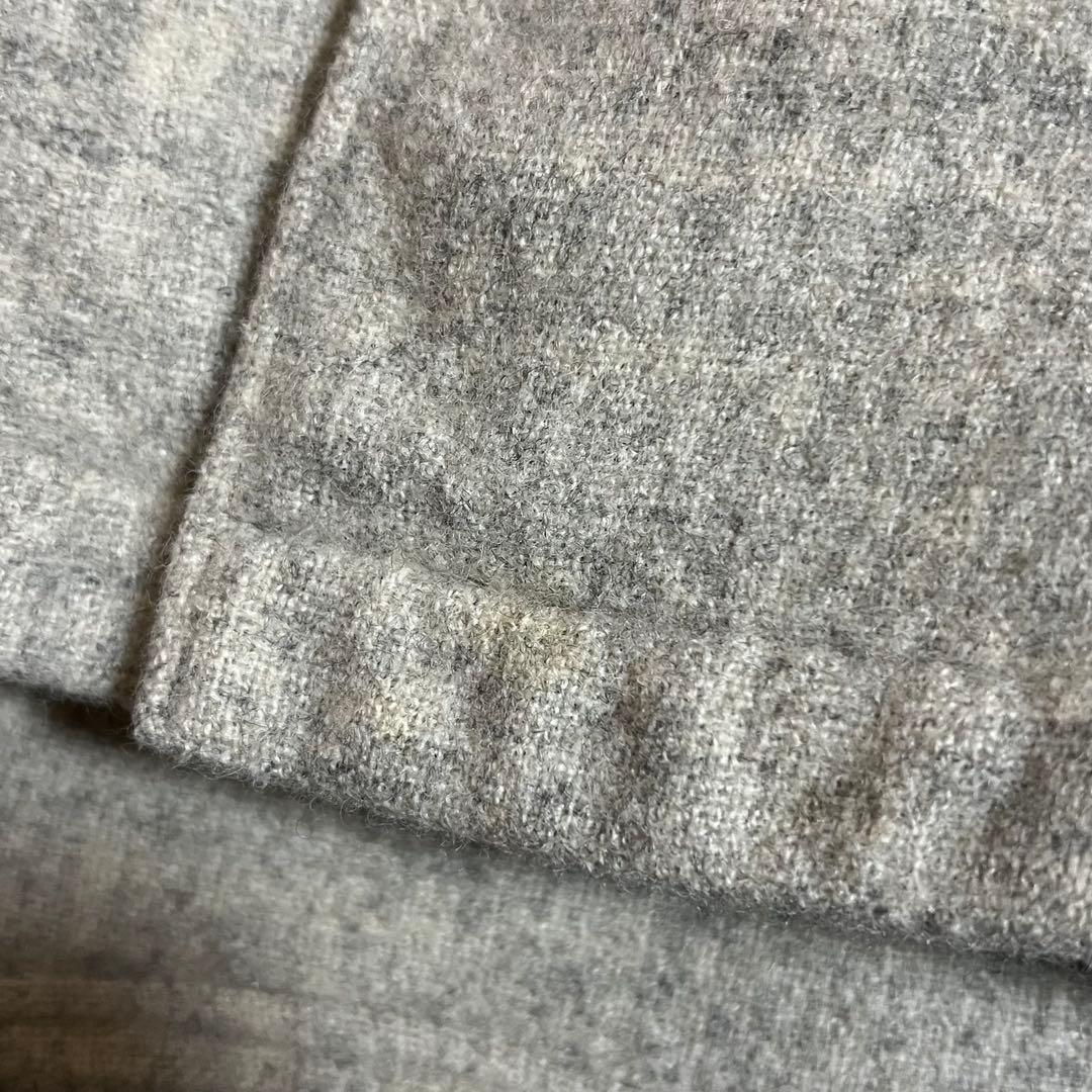 90’s コムデギャルソンオム 田中オム 開襟ウールシャツ オフホワイト