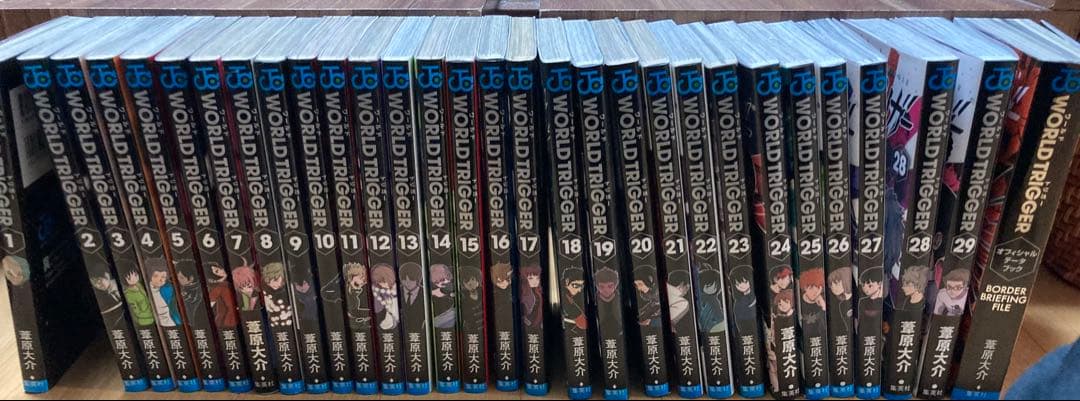 ワールドトリガー ワートリ 全巻セット 1〜29巻 オフィシャルデータブック付き