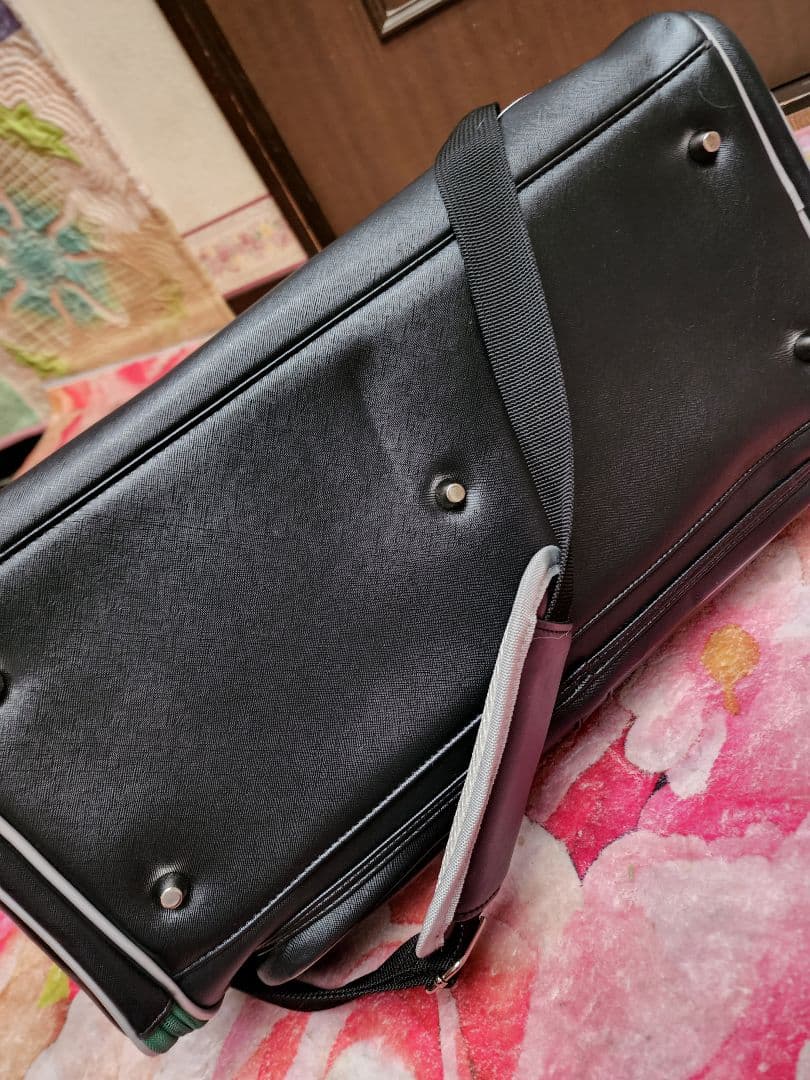 カステルバジャック　カラフルストライプ ゴルフボストンバッグ