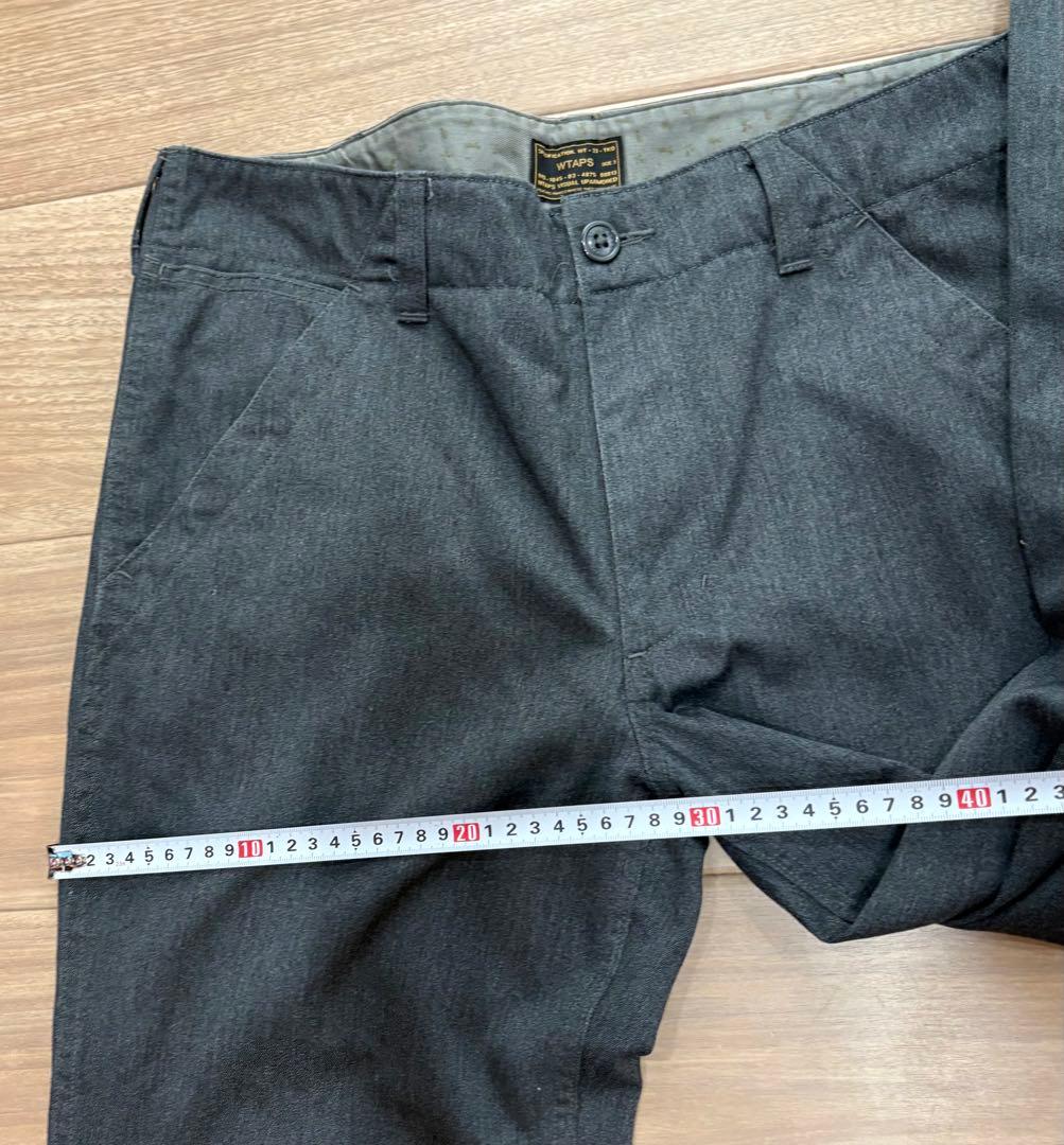 WTAPS BUDS SKINNY パンツ Ｌサイズ　GRAY ダブルタップス