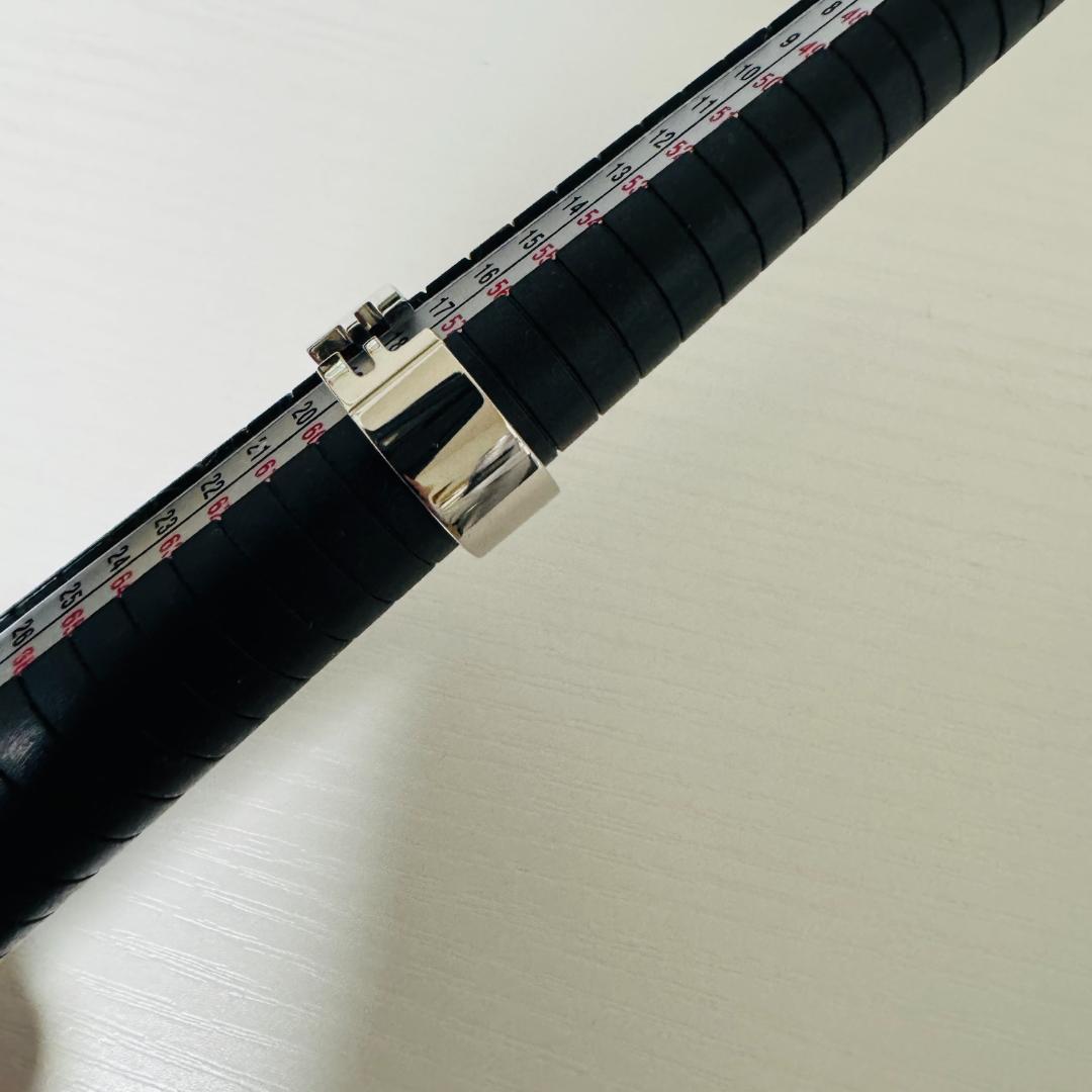 美品　FENDI フェンディ　FFリング　ズッカ　Sサイズ　箱付　18号