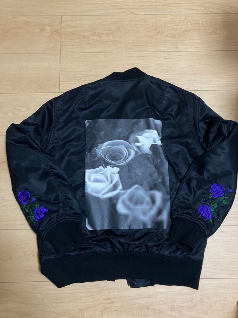 ジャケット・アウター RADIO EVA EVA-01 Flower Embroidery MA-1