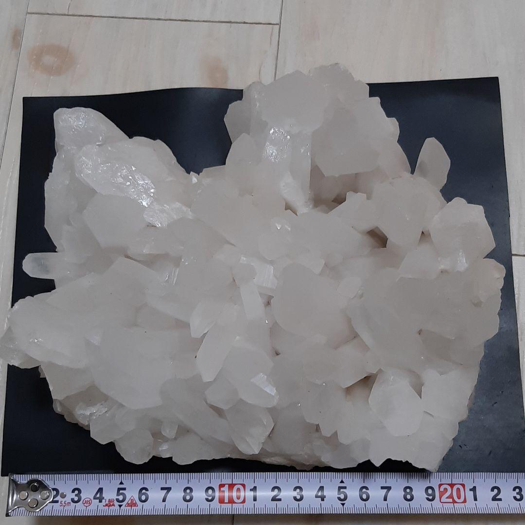 最終お値下げ❗レムリアンシード水晶クラスター 重さ約4100g