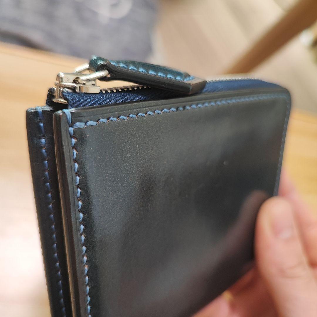 コードバンL字ファスナー財布 クレバレスコ