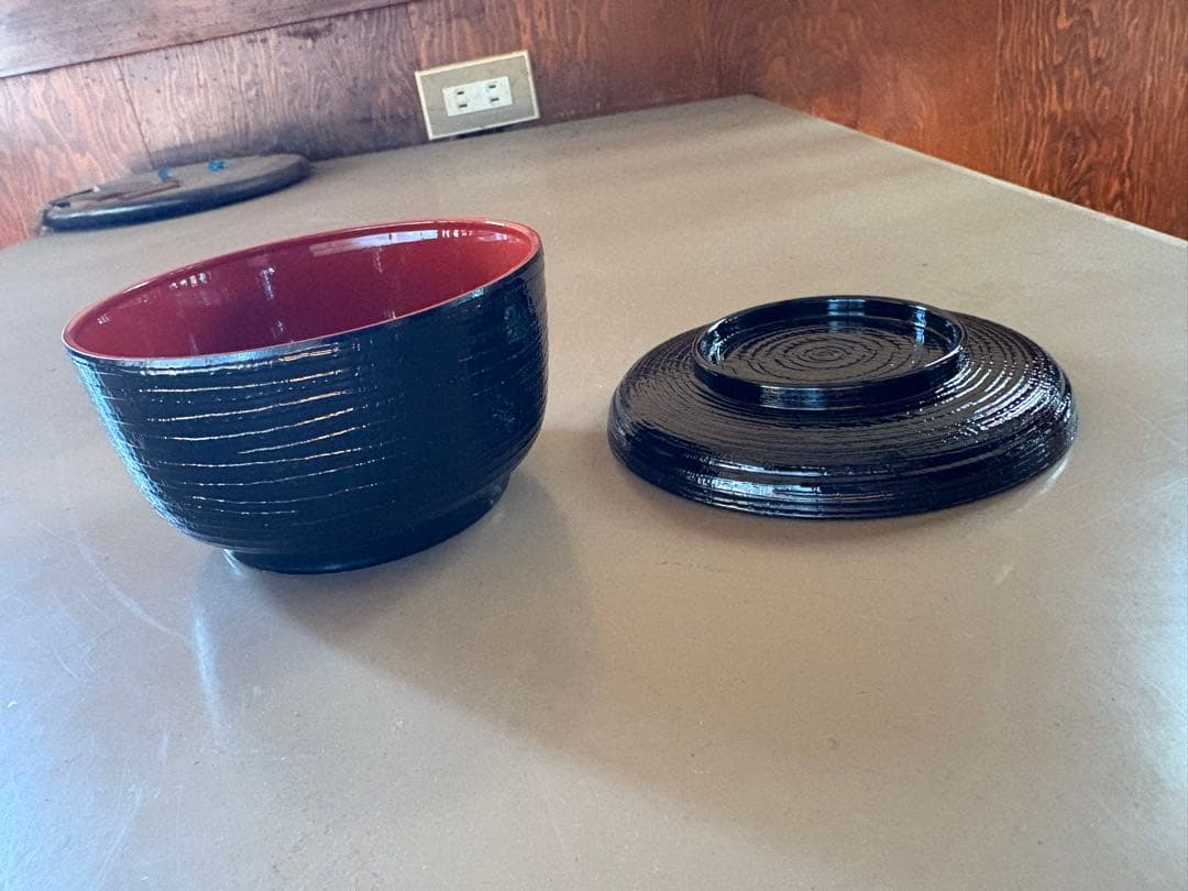 割子飯器(小)黒内朱