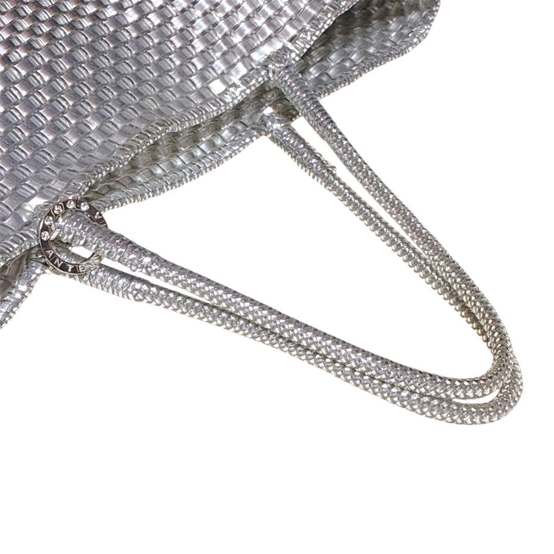 美品✨アンテプリマ ANTEPRIMA イントレッチオ トートバッグ シルバー