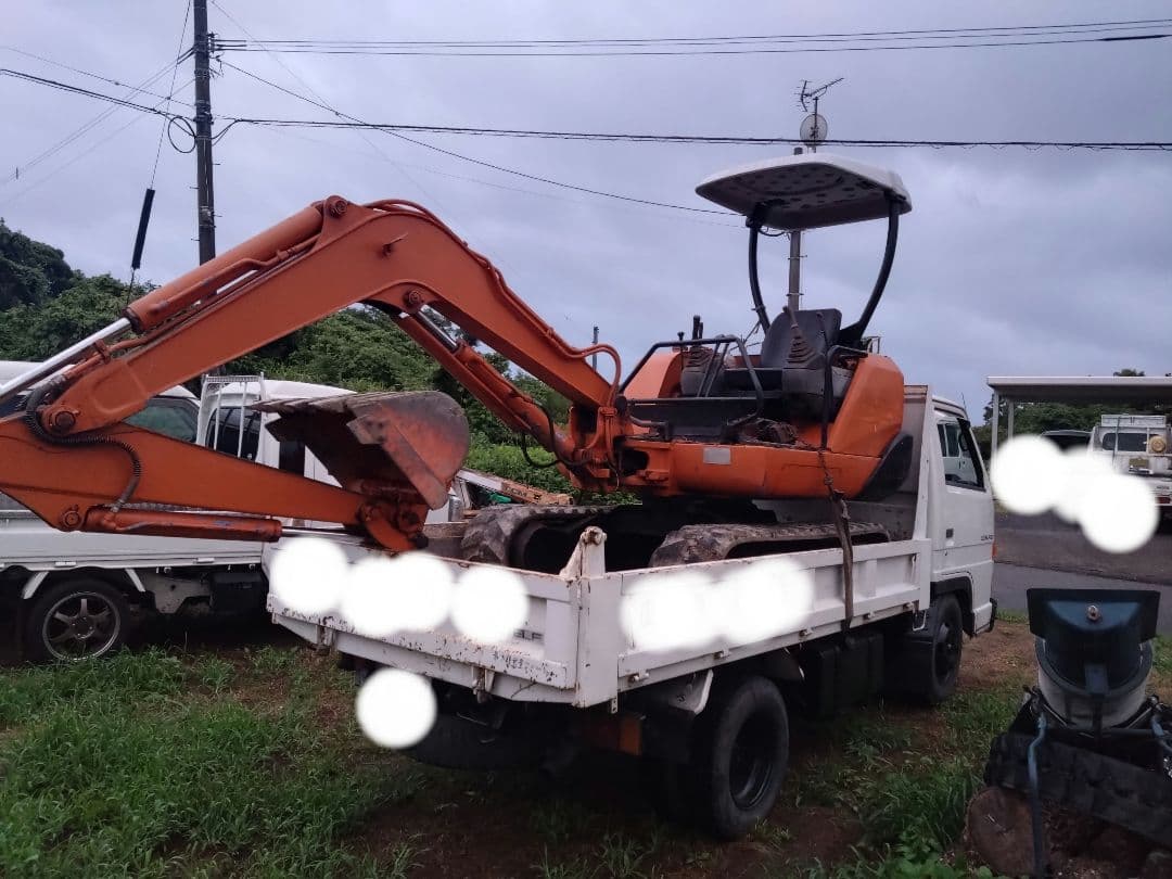 ユンボ　バックホー　北越　EX25