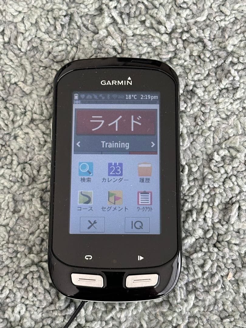 Garmin EDGE 1000J 心拍計付き