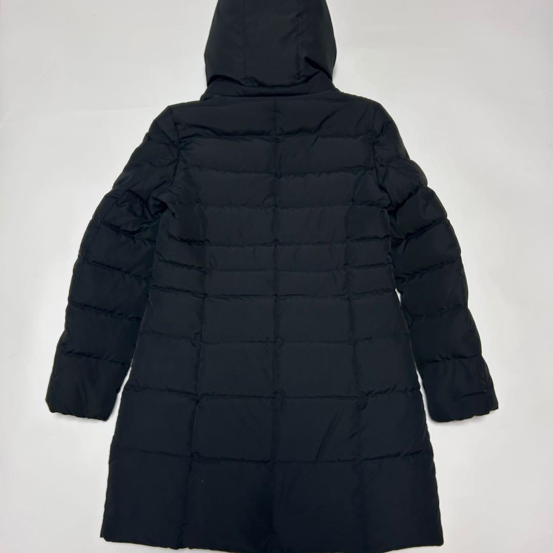 美品✨　INDIVI ダウンコート　40サイズ　フード取り外し　黒