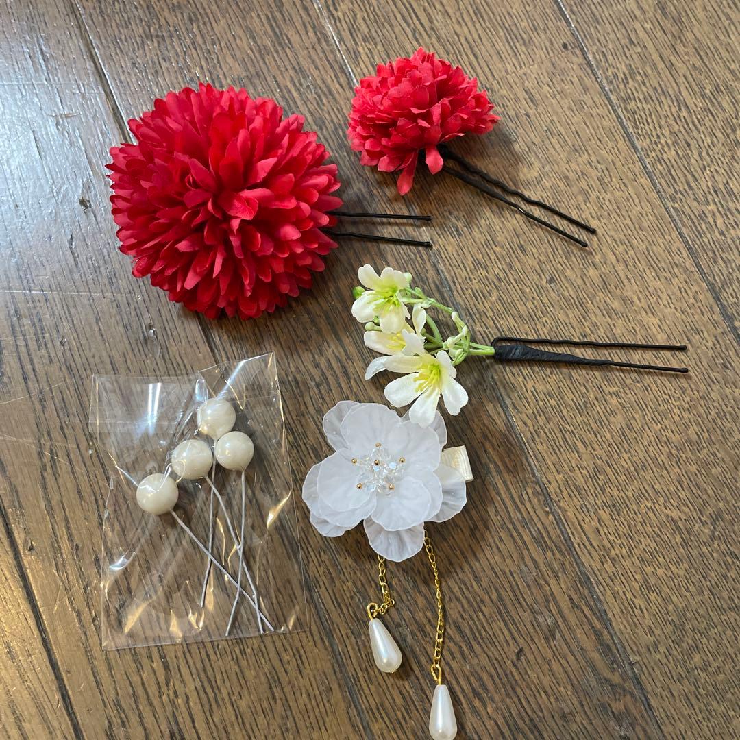 キャサリンコテージ 袴 160 長襦袢　髪飾り