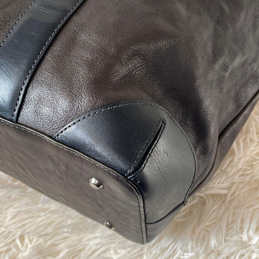 ⭐️極美品⭐️　ソメスサドル　トートバッグ　ハンドバッグ　ダークブラウン