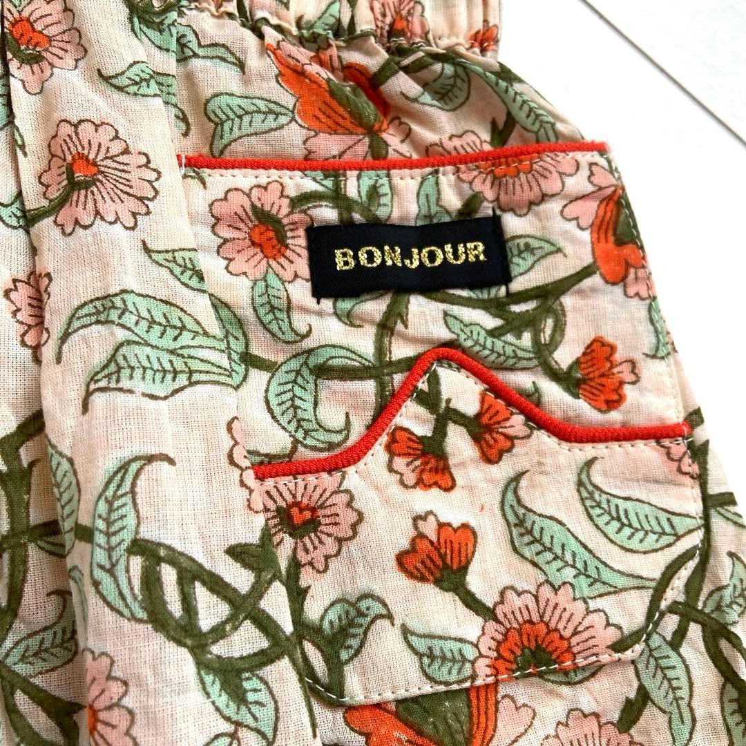 cocobonjour diary エプロンワンピース 2y