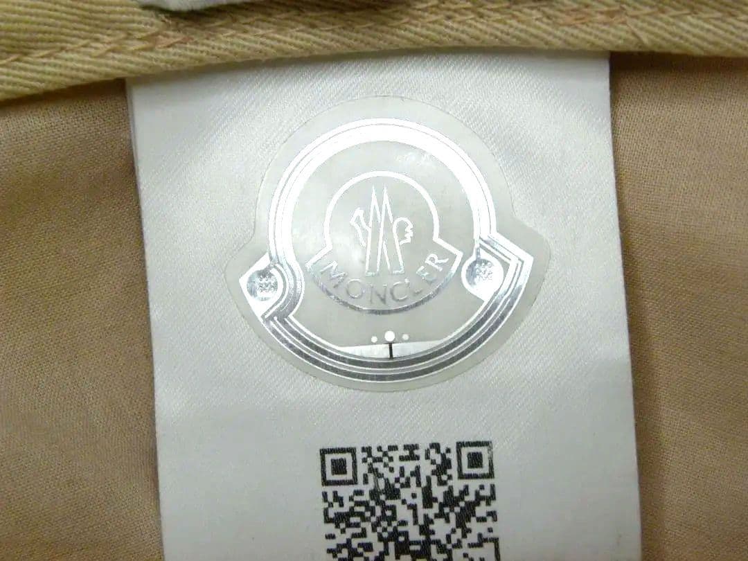 【美品・希少】モンクレール　MONCLER　キャップ　帽子　刺繍