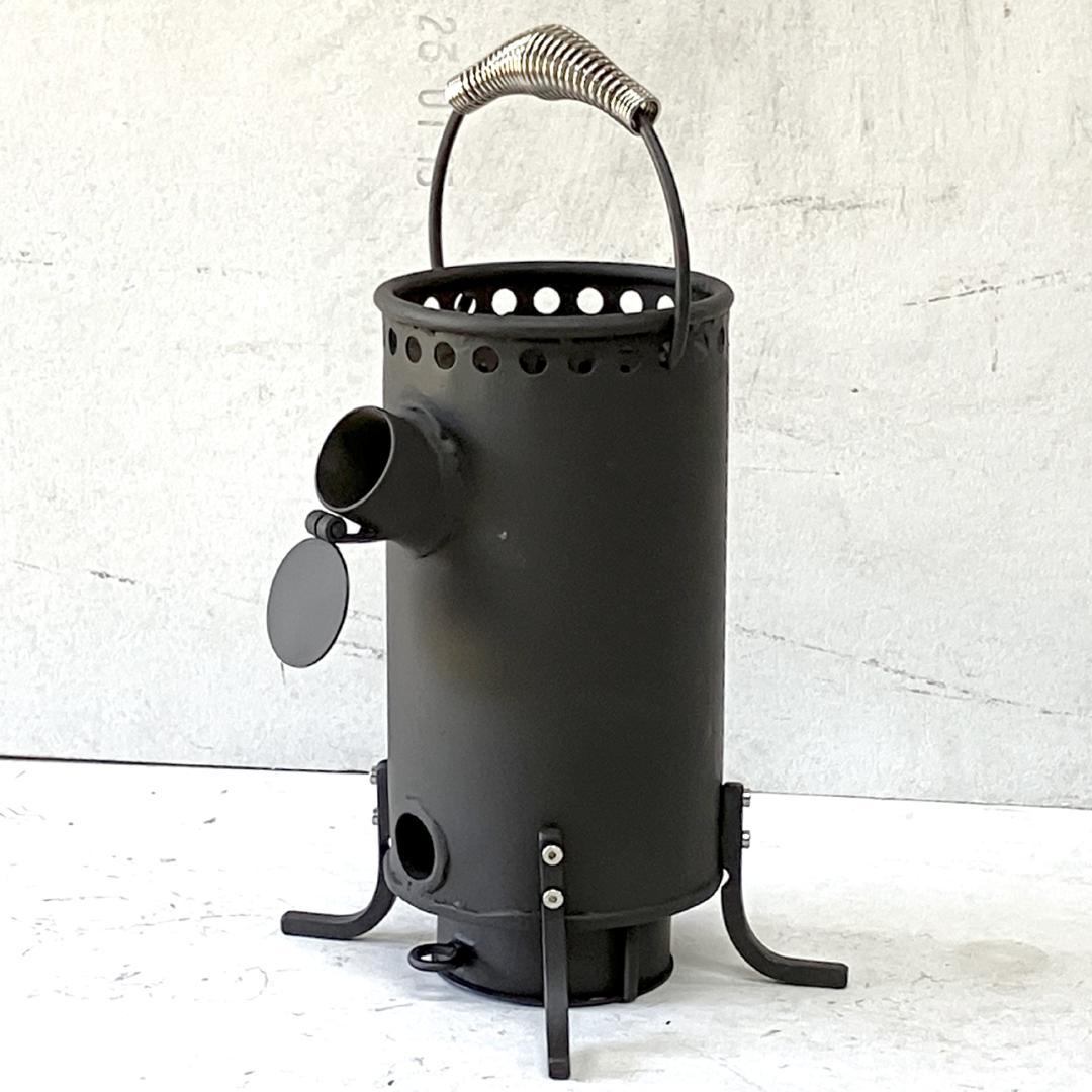 かまどン 新聞紙で炊ける防災炊飯器 バッグ付 キャンプストーブ 七輪 35%割引