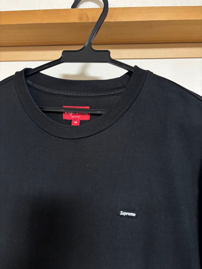 Supreme スモールボックスロゴブラック ロンT