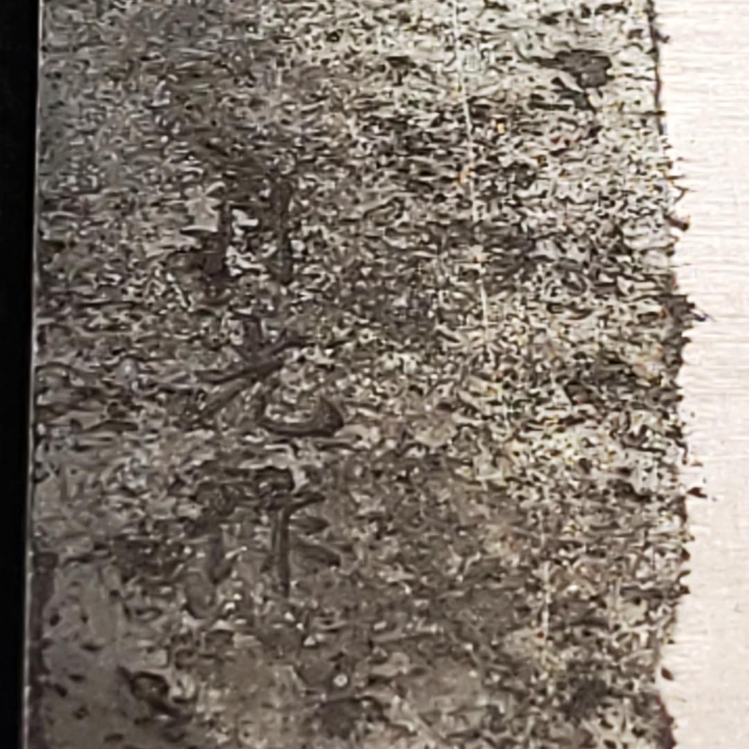 青紙２号クラッド　黒打　菜切型万能包丁160㎜　焼柄　G1635