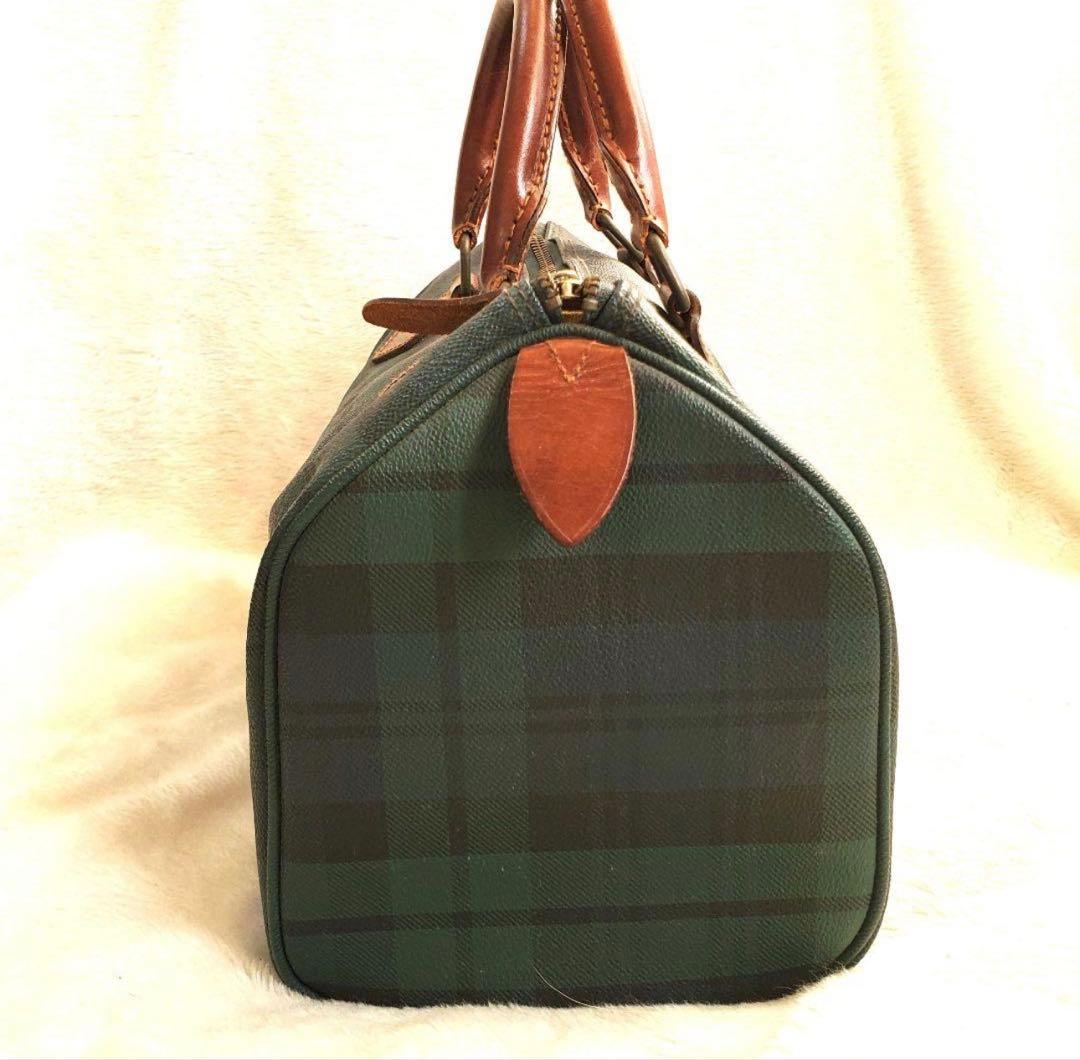 美品 RALPH LAUREN ポロラルフローレンミニボストンバックレザー