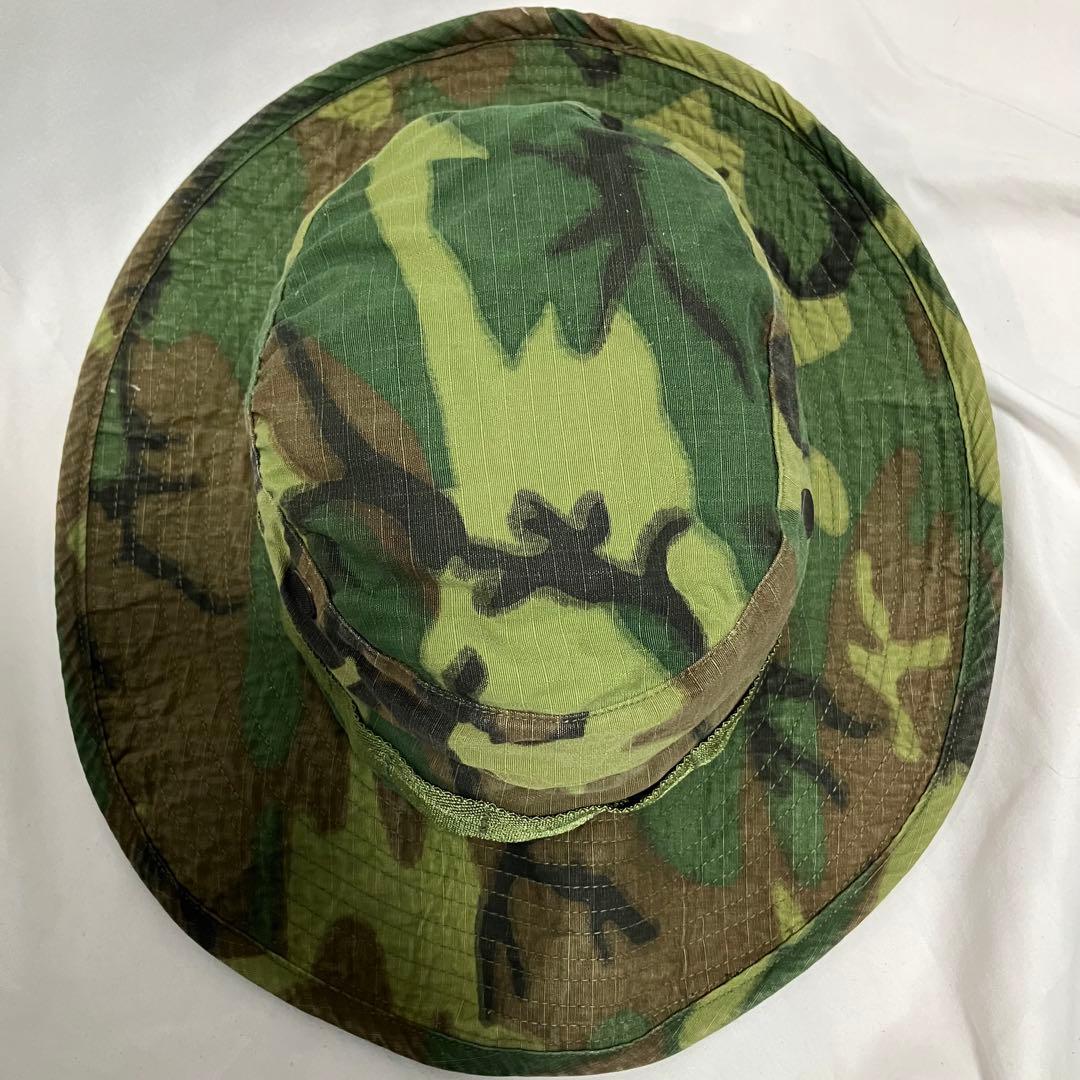 米軍　ブーニーハット　ジャングル　ブッシュ　グリーンリーフ　激レアサイズ　実物