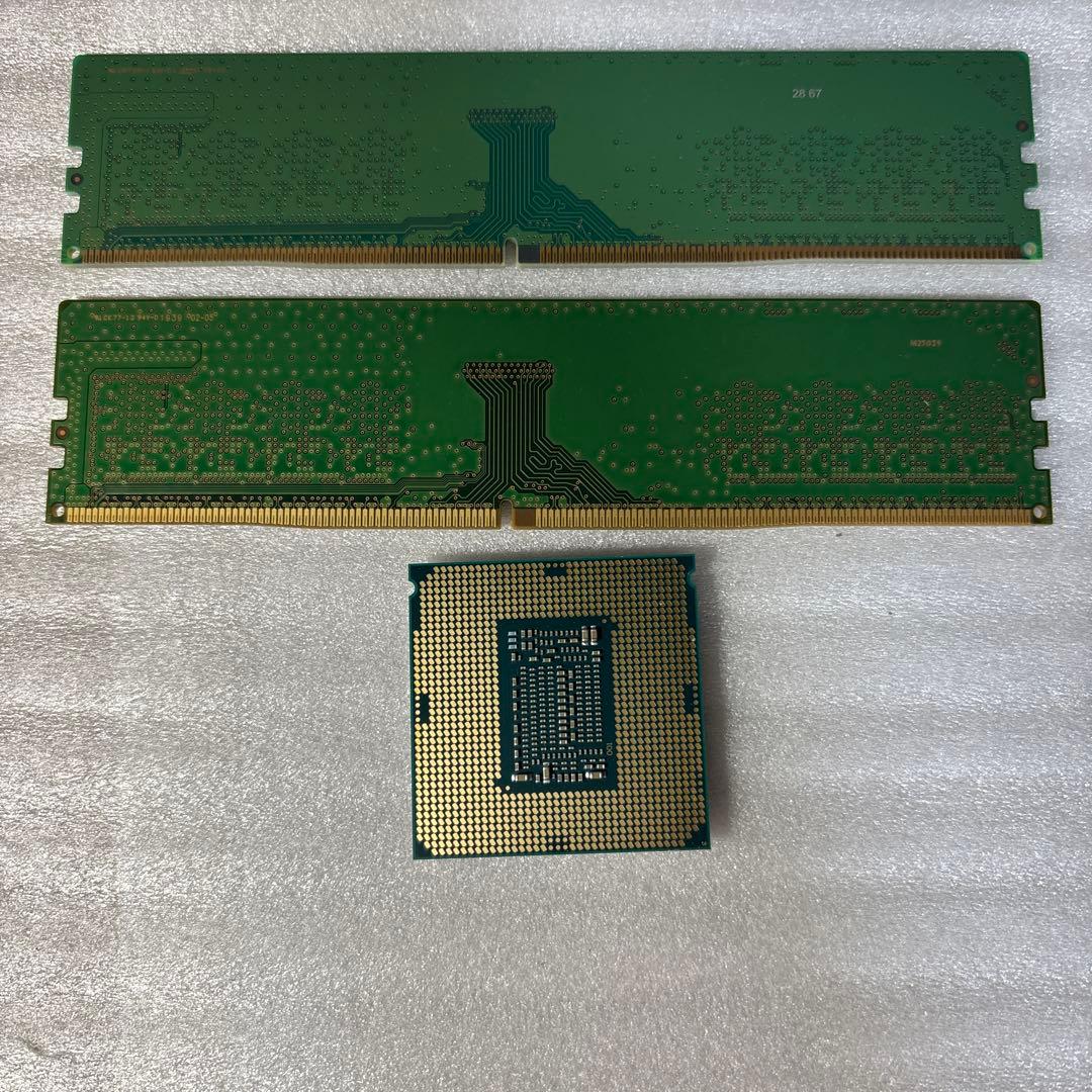 【ジャンク】Intel Core i5-9500 & DDR4メモリ