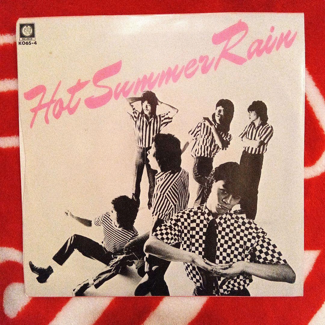 スピニッヂパワー　ホットサマーレイン　レコード　見本盤　氷室京介