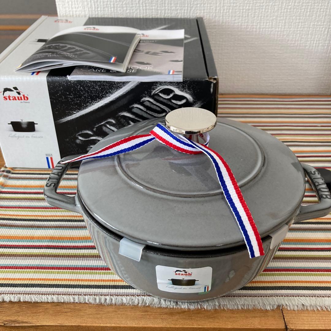 ストウブwanabe16 グレー　おまけ