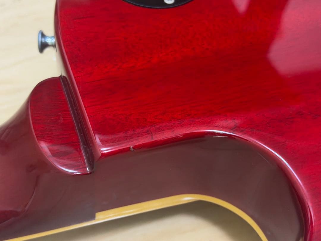 ジェット／EDWARDSレスポール／E-LP-STD／チェリーサンバースト