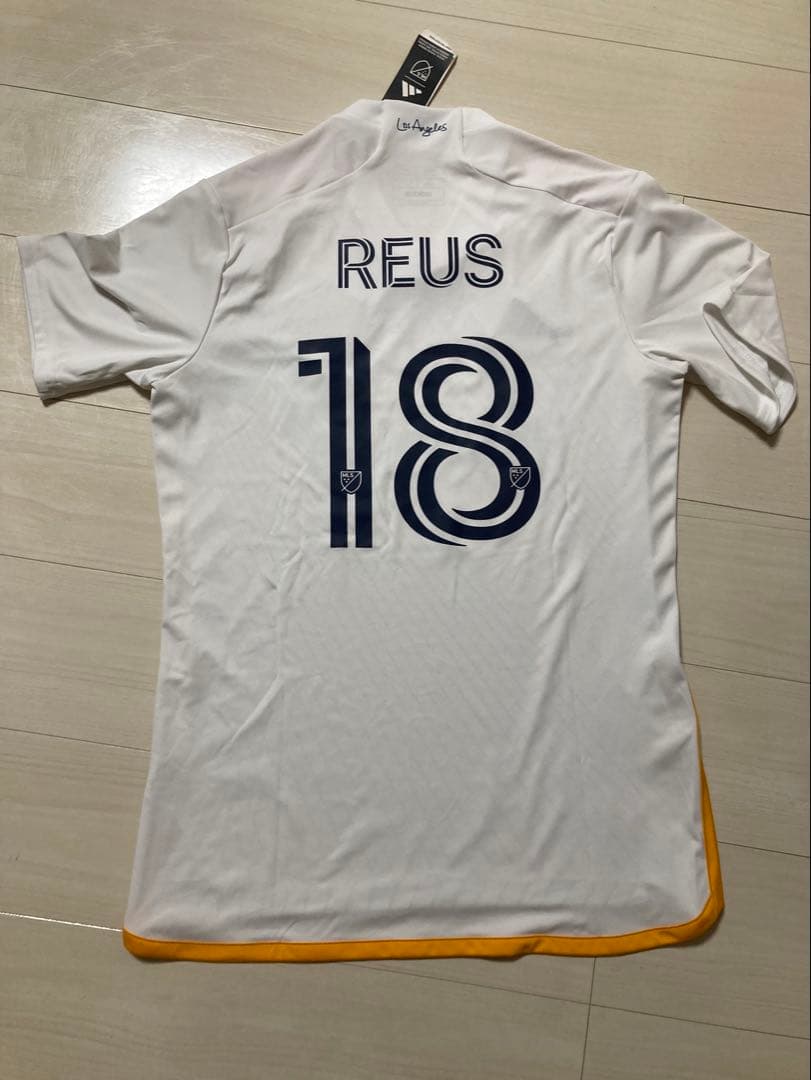 【新品タグ付き】ロサンゼルスギャラクシー2025ホームユニフォーム18番ロイス