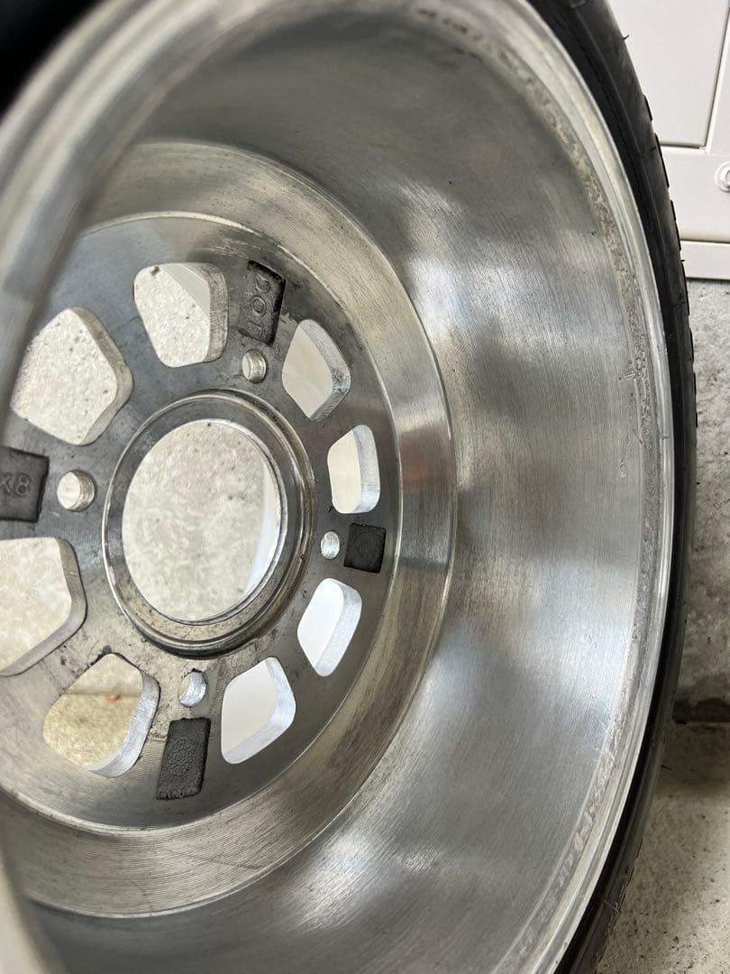 ズーマー用　太足タイヤ付きホイール　 10インチ8j pcd110