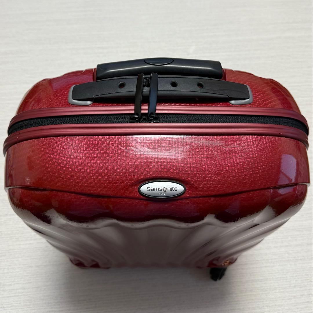 サムソナイト　スーツケース　シーライト　赤　40L