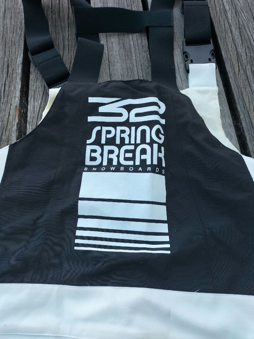 THIRTYTWO ビブパンツ　ボードパンツ　スプリングブレーク　L