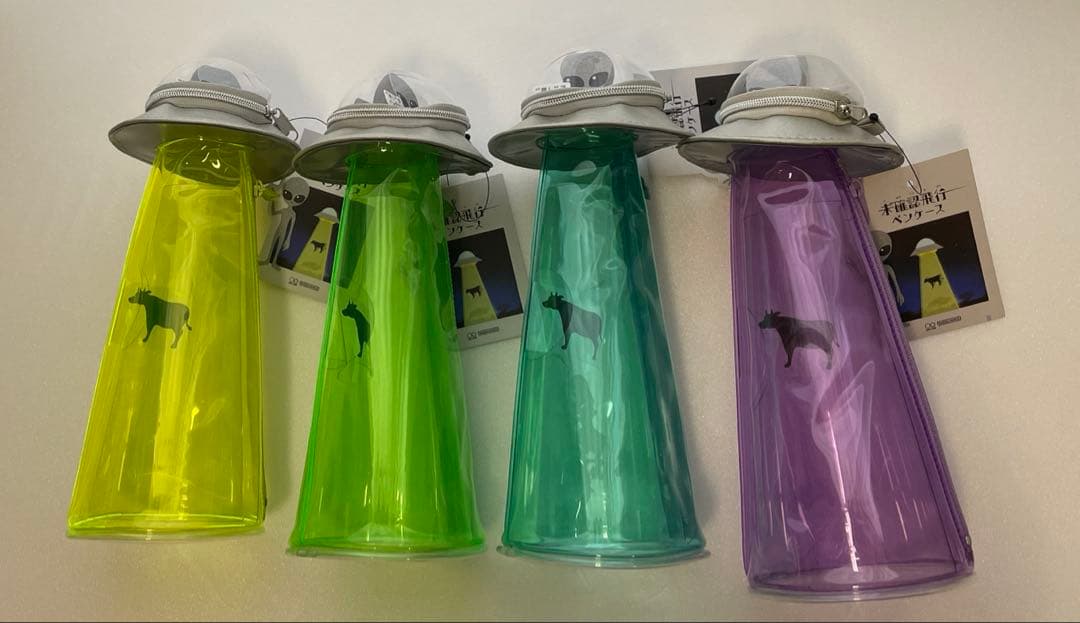 【新品未使用】未確認飛行ペンケース 全色セット