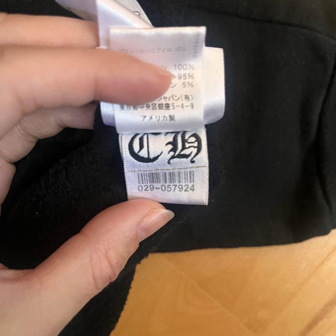 りん【正規品】クロムハーツ　大阪店舗限定 パーカー ホースシューロゴ