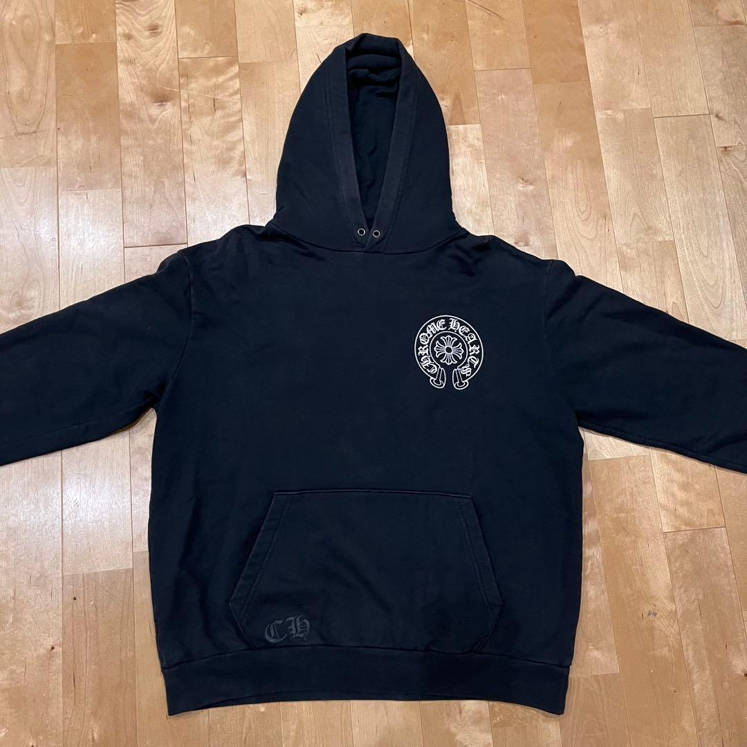 りん【正規品】クロムハーツ　大阪店舗限定 パーカー ホースシューロゴ