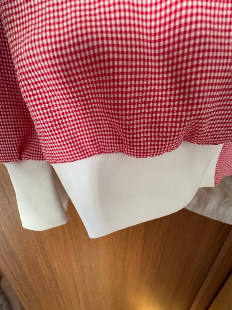 新品未使用：Le Coq Sportif ゴルフピンクチェックジャケット