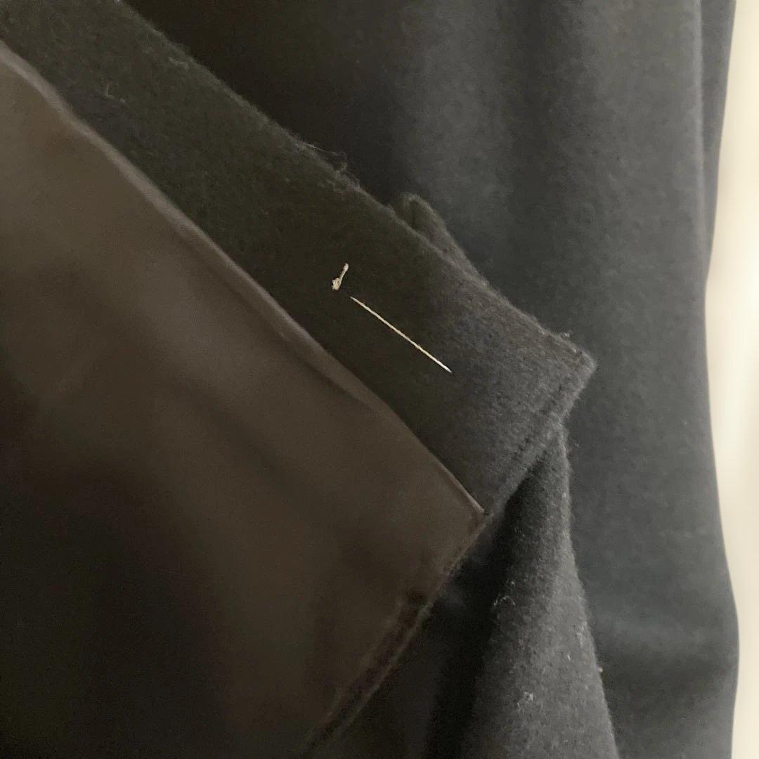 新品タグ付★UNITED TOKYO 黒ノーカラーコート　卒入園卒業式セレモニー