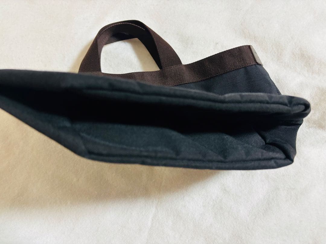 【極美品】エルベシャプリエ　ノワール　モカ　黒　茶　707 バッグ